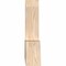 Ekena Millwork Portland Smooth Timber Gable Bracket, Douglas Fir, 48"W x 16"H x 3 1/2"D x 5 1/2"F, 8/12 Pitch GBW048X16X0406POR00SDF - alternate 5
